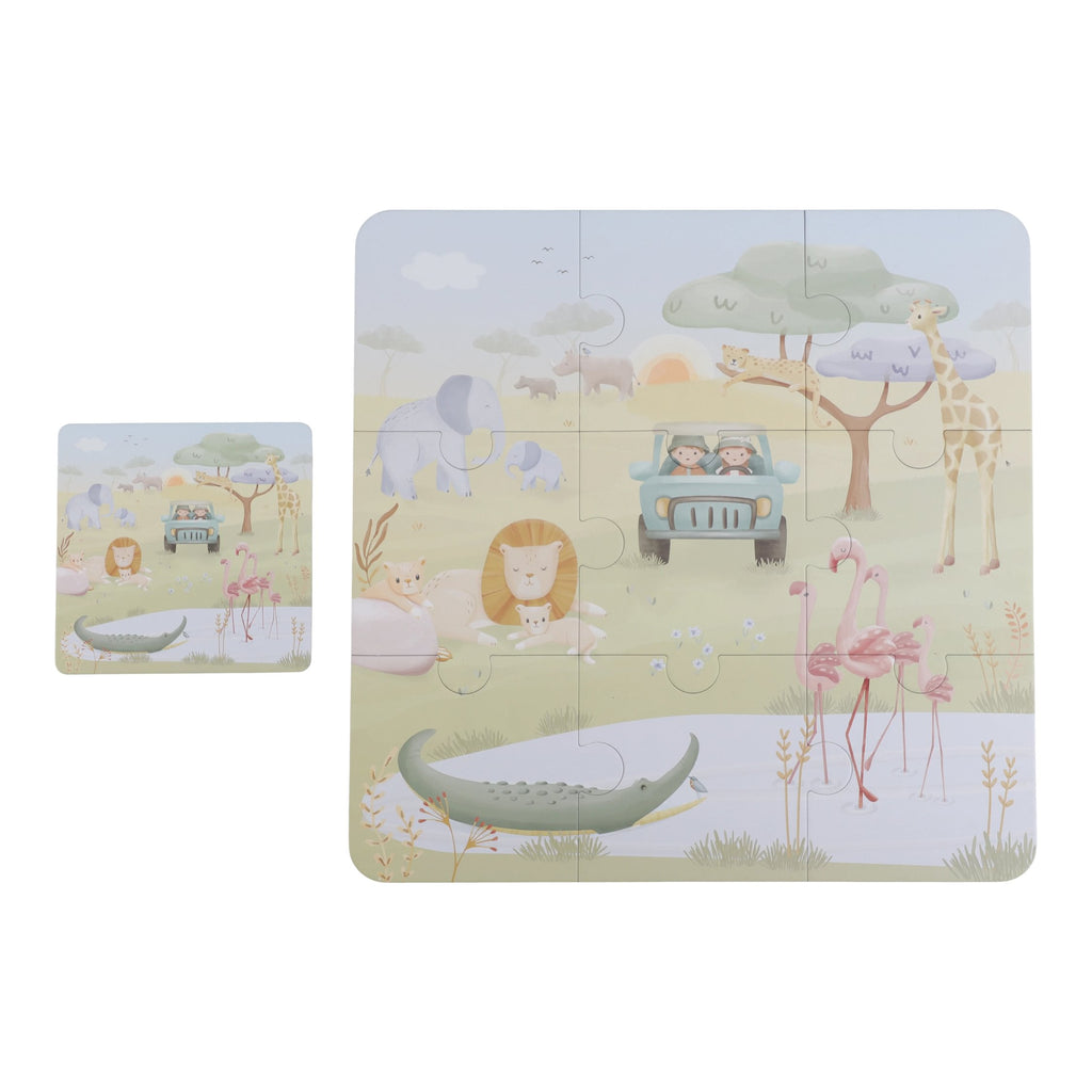 Conjunto de 6 Puzzles | Safari Friends