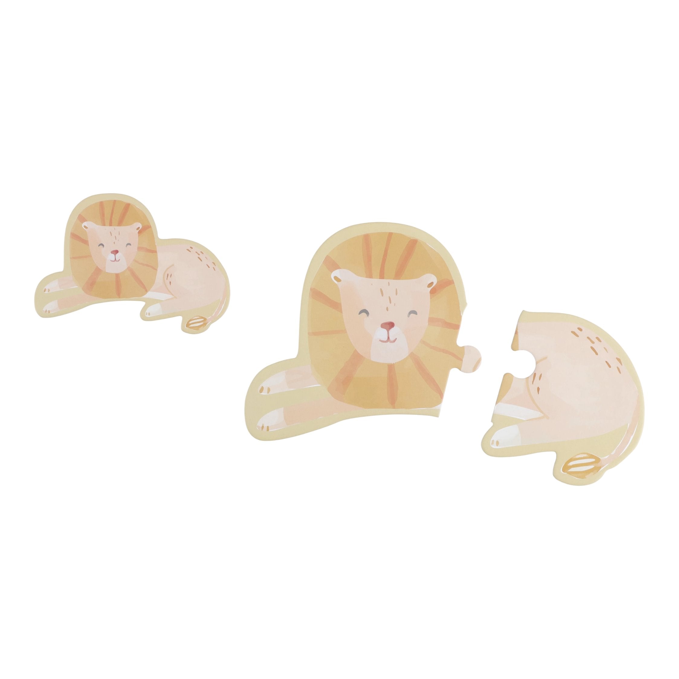 Conjunto de 6 Puzzles | Safari Friends