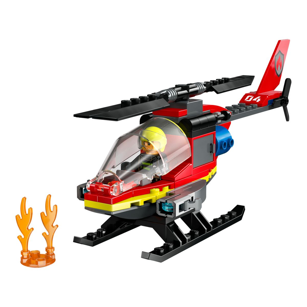 LEGO City Helicóptero de Resgate dos Bombeiros 60411 - imagem 2