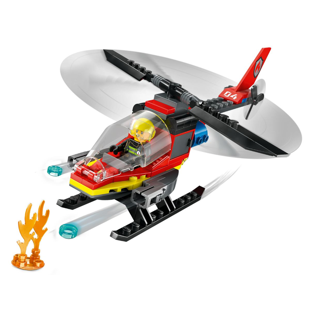LEGO City Helicóptero de Resgate dos Bombeiros 60411 - imagem 3