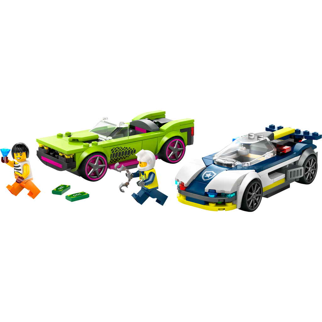 LEGO City Perseguição Polícia a Muscle Car 60415