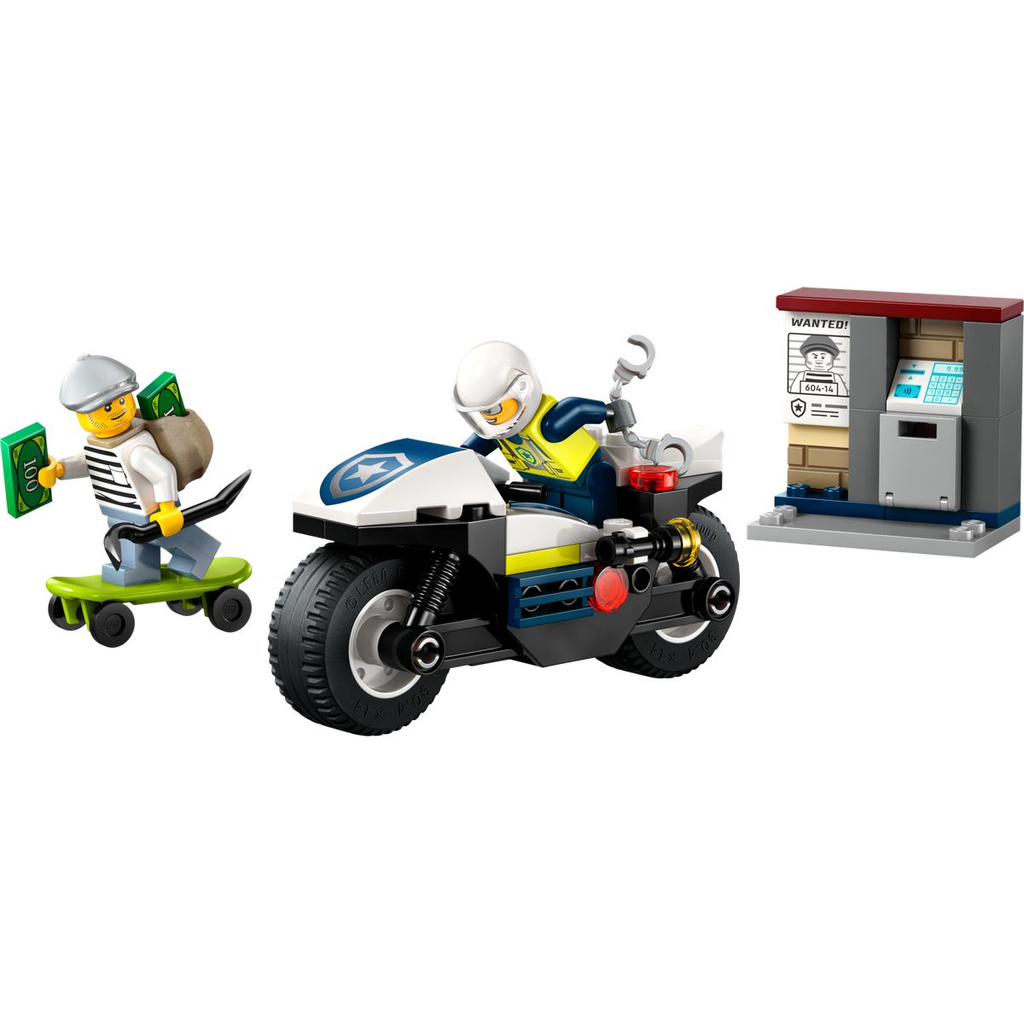 LEGO City Perseguição com Mota da Polícia 60455 - imagem 2