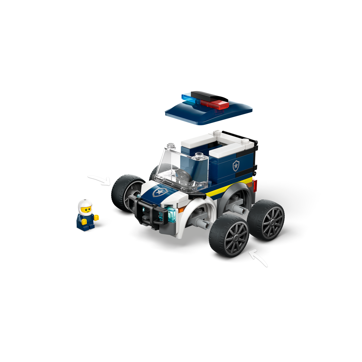 LEGO City Veículos Camião da Polícia 60481 - imagem 3