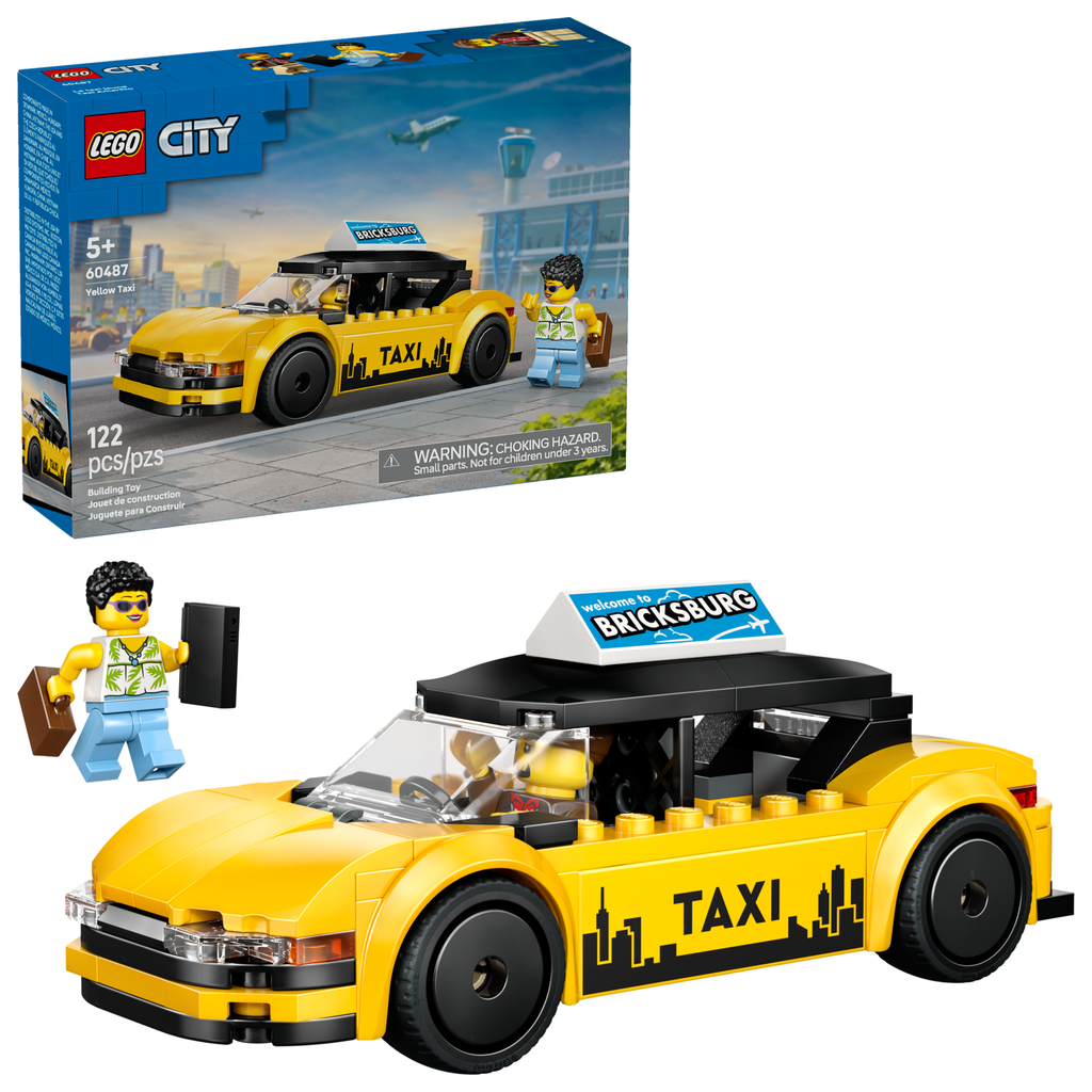 LEGO City Táxi Amarelo 60487 - imagem 2