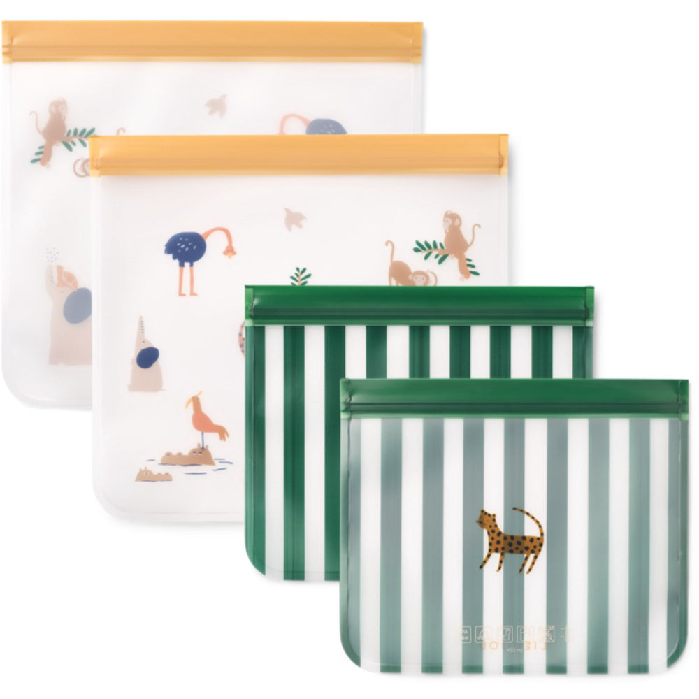 Pack 4 Sacos Reutilizáveis para Alimentos | Rebus | All together / Sandy