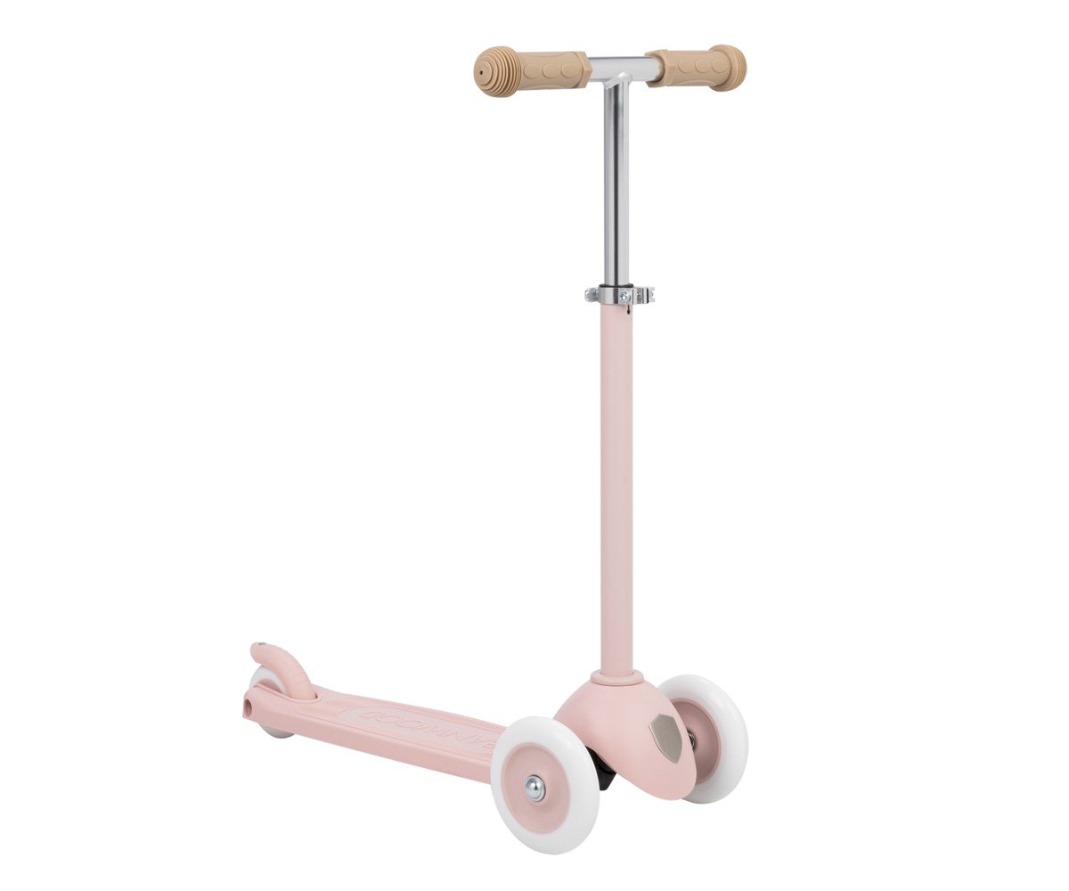 Trotinete Eco | Cesta | Pin & Ride Faded Pink y Pines Magia