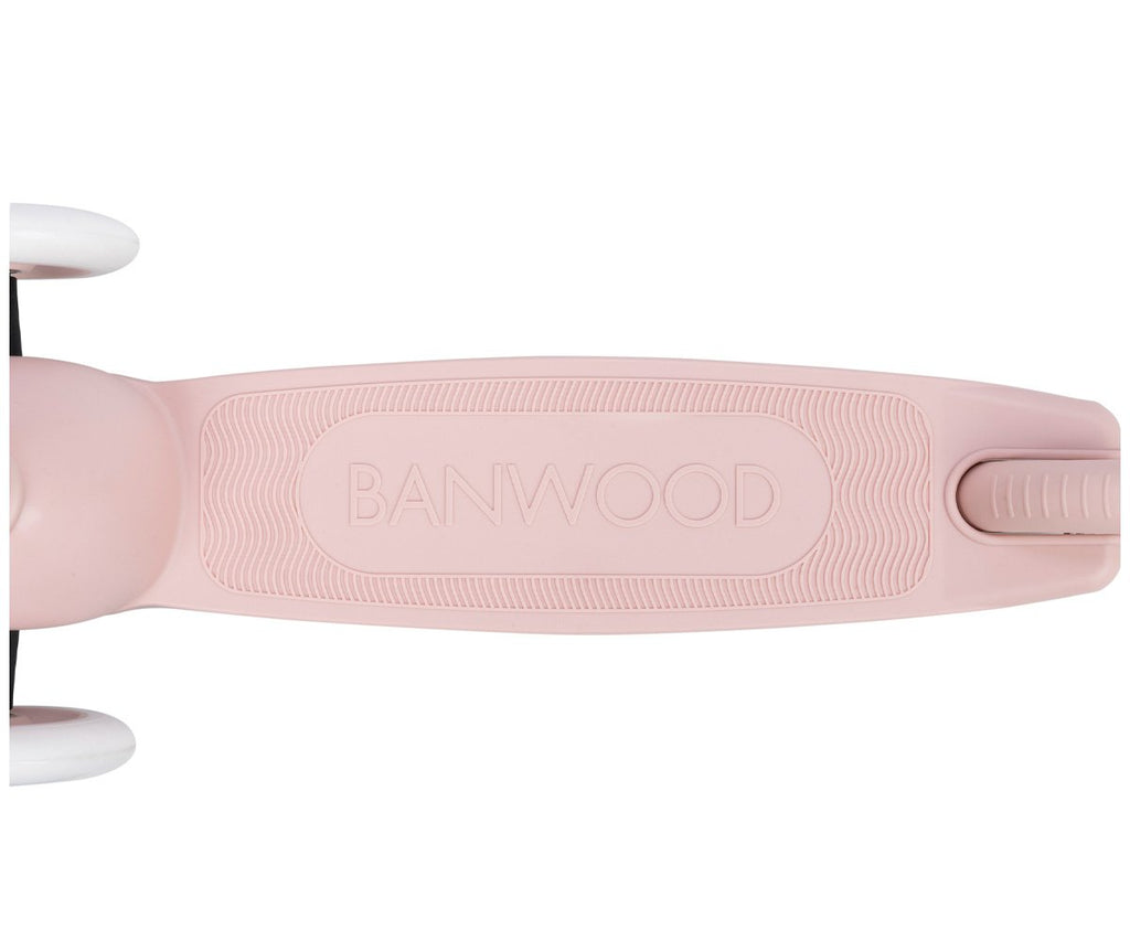 Trotinete Eco | Cesta | Pin & Ride Faded Pink y Pines Magia