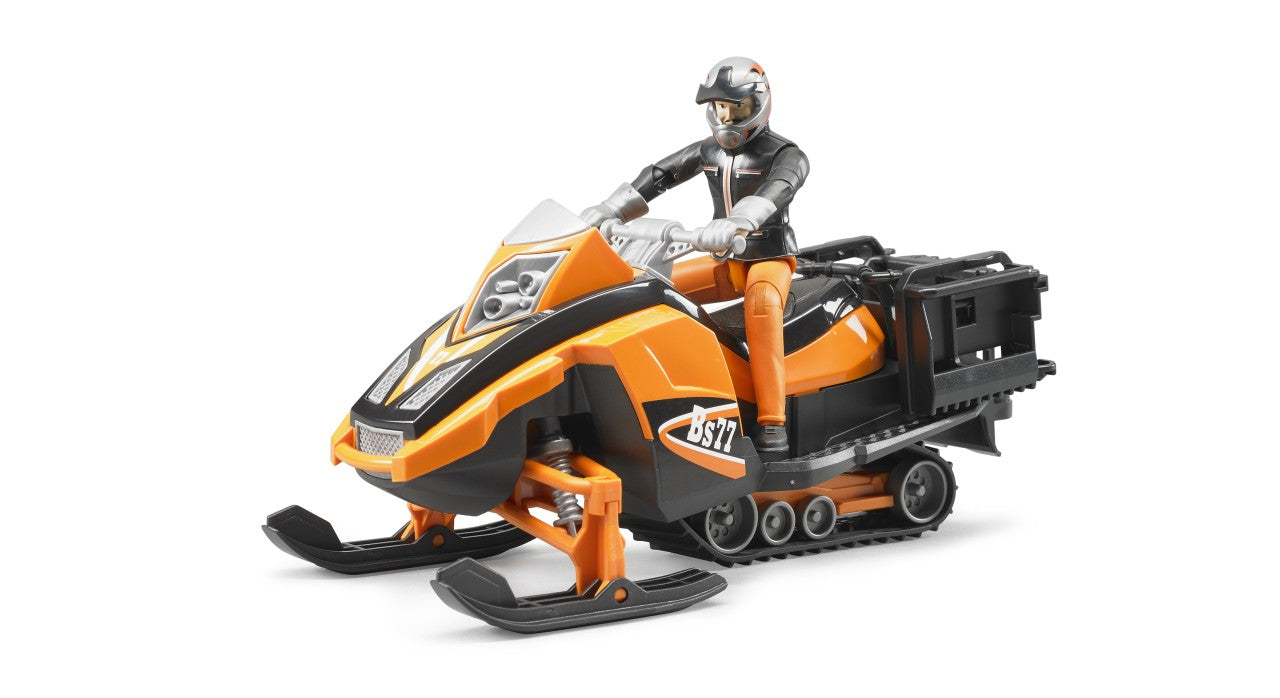 Moto de neve c/ condutor e acessórios