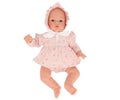 Boneca Helena | Vestido e Chapéu | Pink Flowers