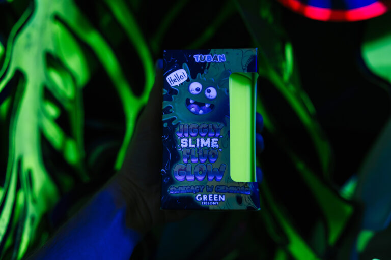 Jiggly Slime Fluo Glow | Verde