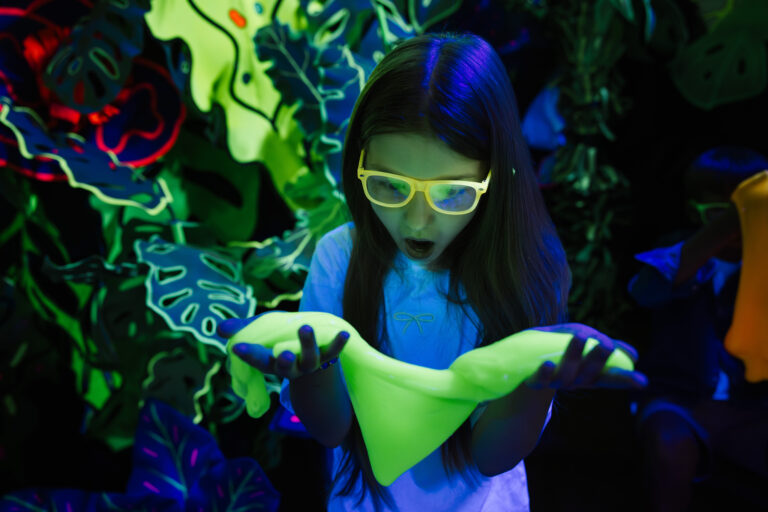 Jiggly Slime Fluo Glow | Verde