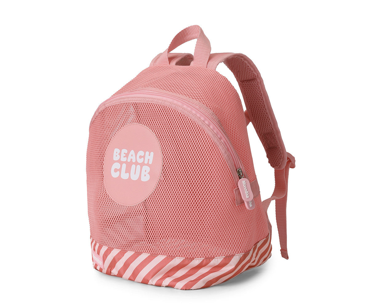 Mochila Praia | Anti-Areia | Stripes Bloom & Blush