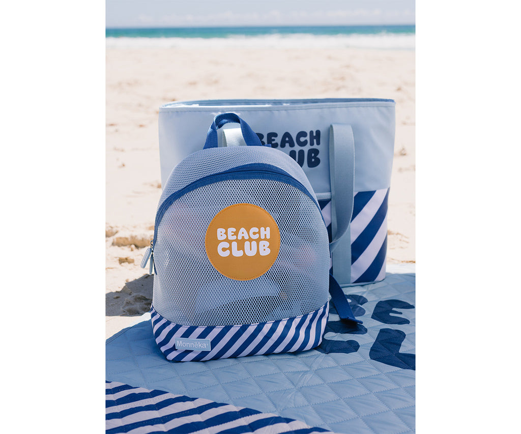 Mochila Praia | Anti-Areia | Stripes Blues & Beyond