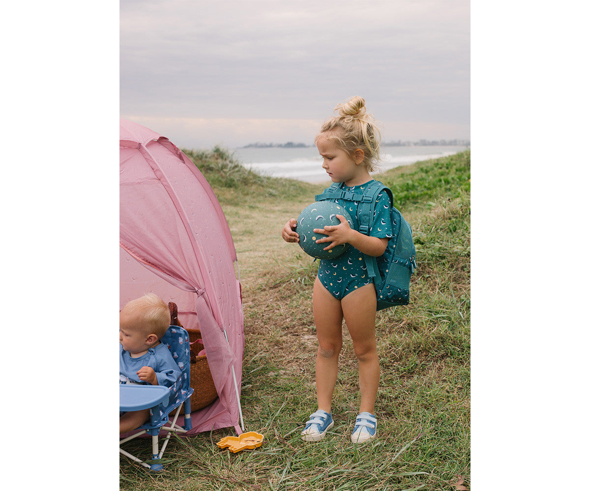 Mochila Praia | Anti-Areia | Whale Teal