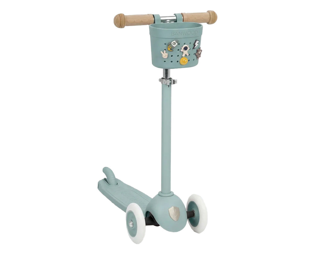 Trotinete Eco | Cesta | Pin & Ride Teal y Pines Espacio