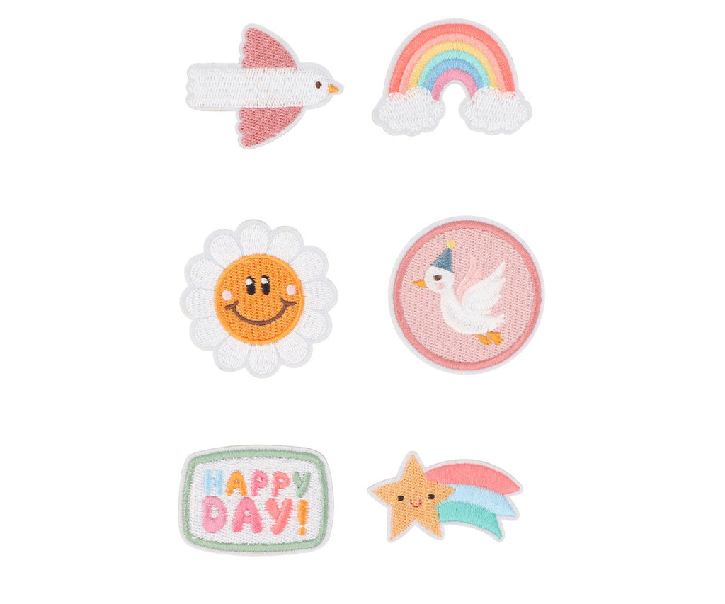 Mochila | Lavender | 6 Autocolantes Happy Day