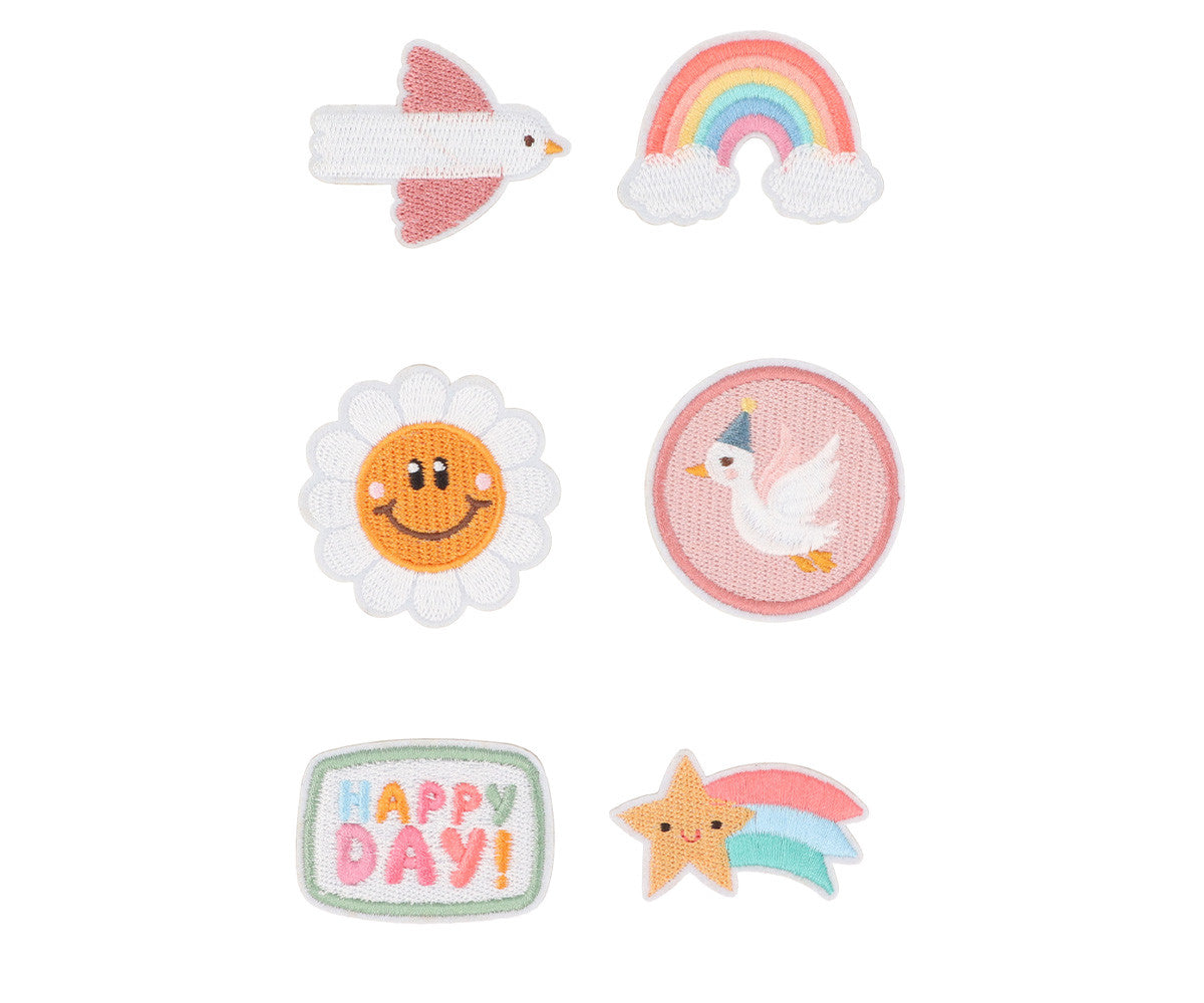 Mochila | Lavender | 6 Autocolantes Happy Day
