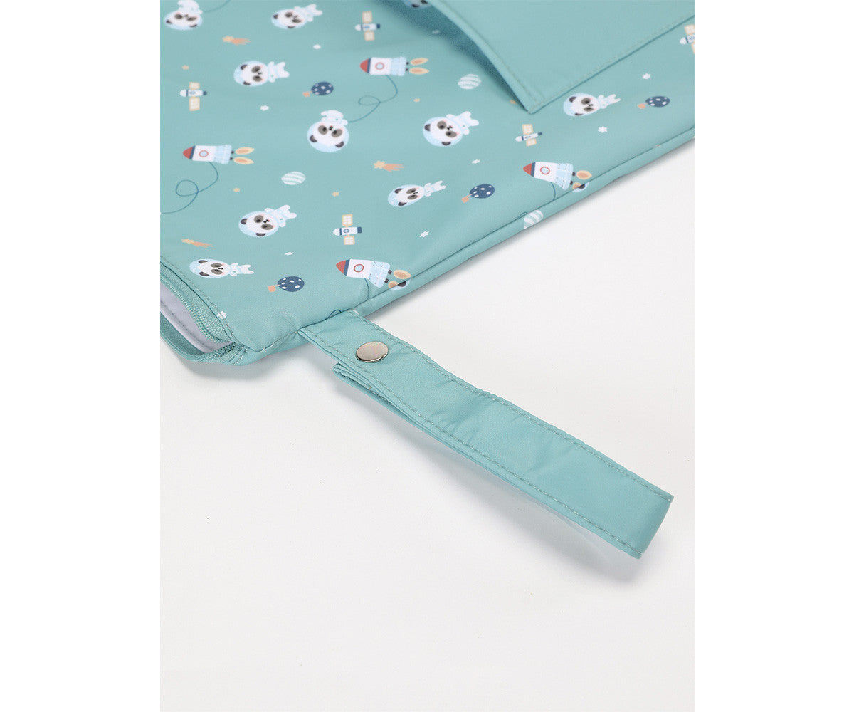Bolsa Impermeável Grande | Pandas in Space
