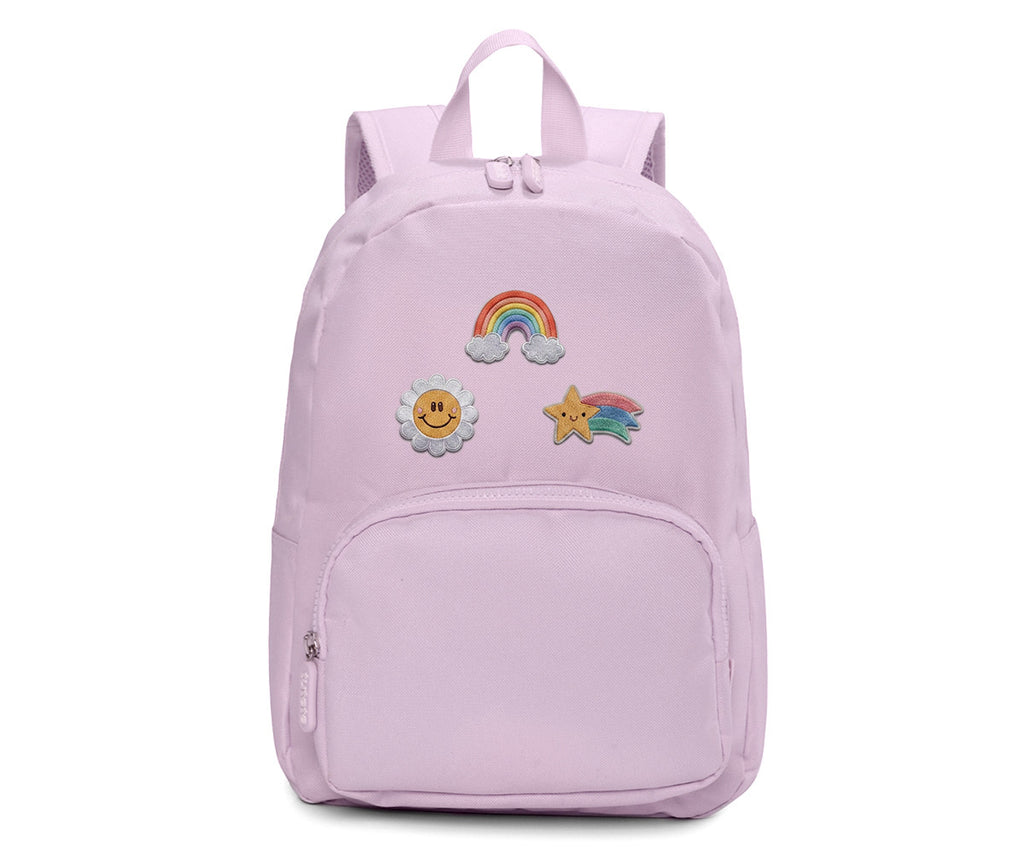Mochila | Lavender | 6 Autocolantes Happy Day