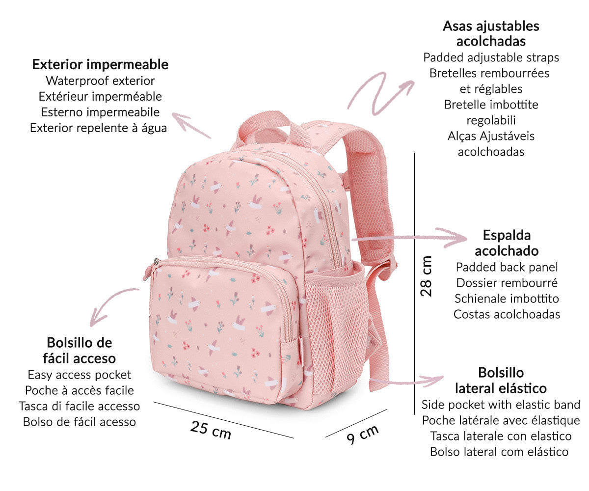 Mochila Pequena | Blossom Birds