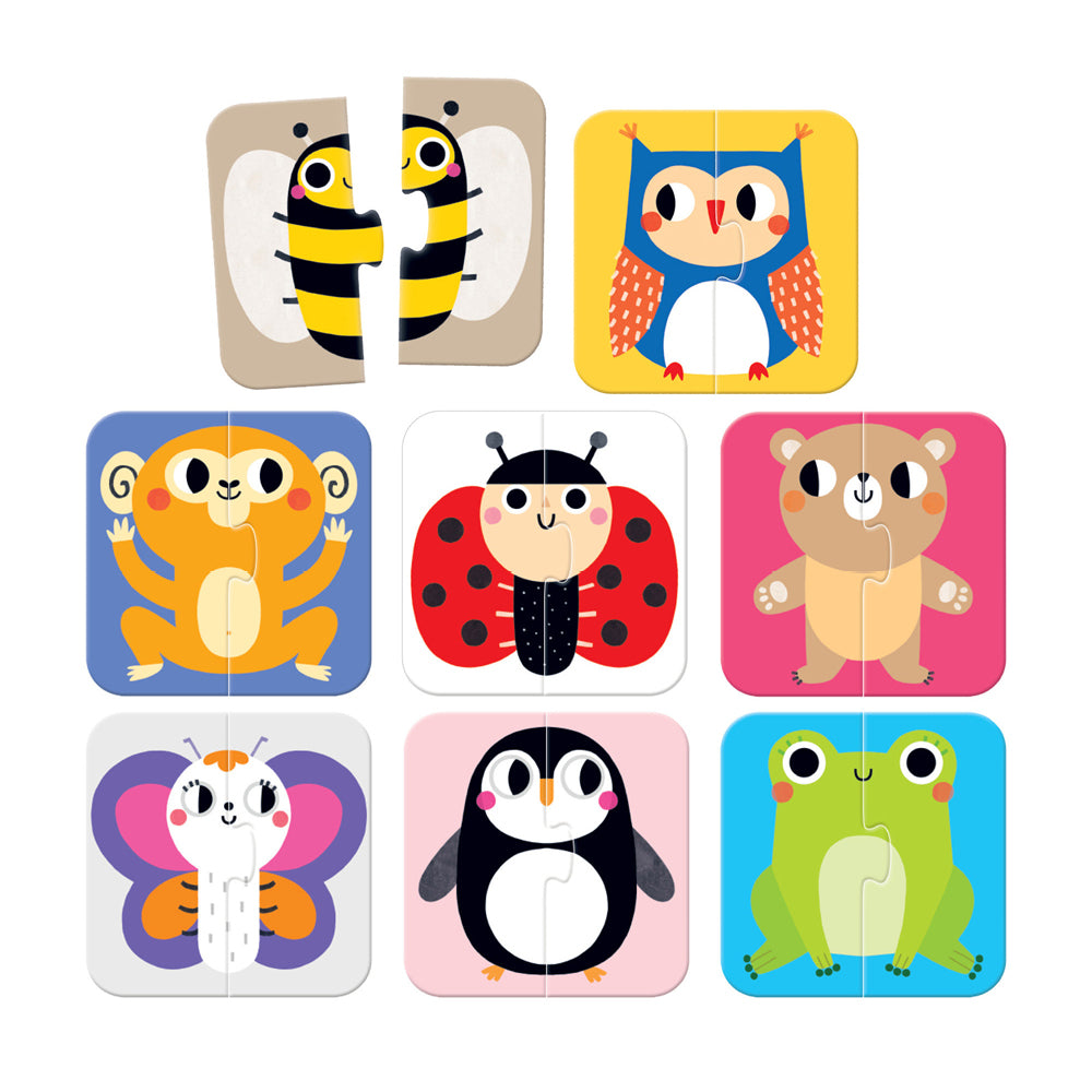 On The Go | Puzzle Halves | Animals