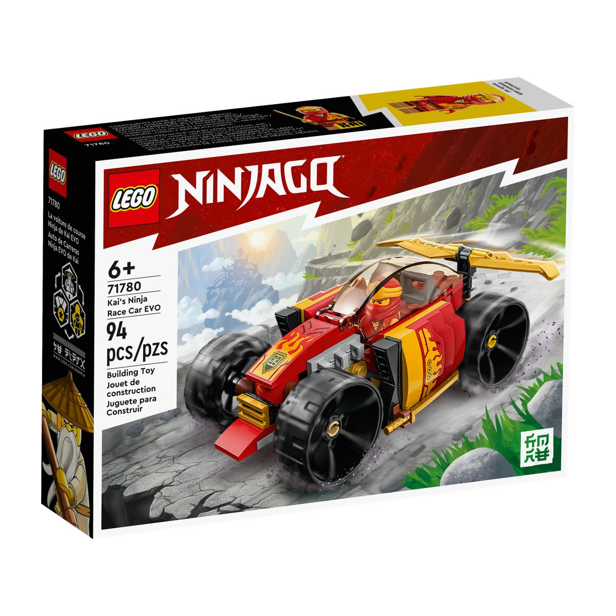 LEGO NINJAGO Carro de Corrida Ninja EVO do Kai 71780 - imagem 2