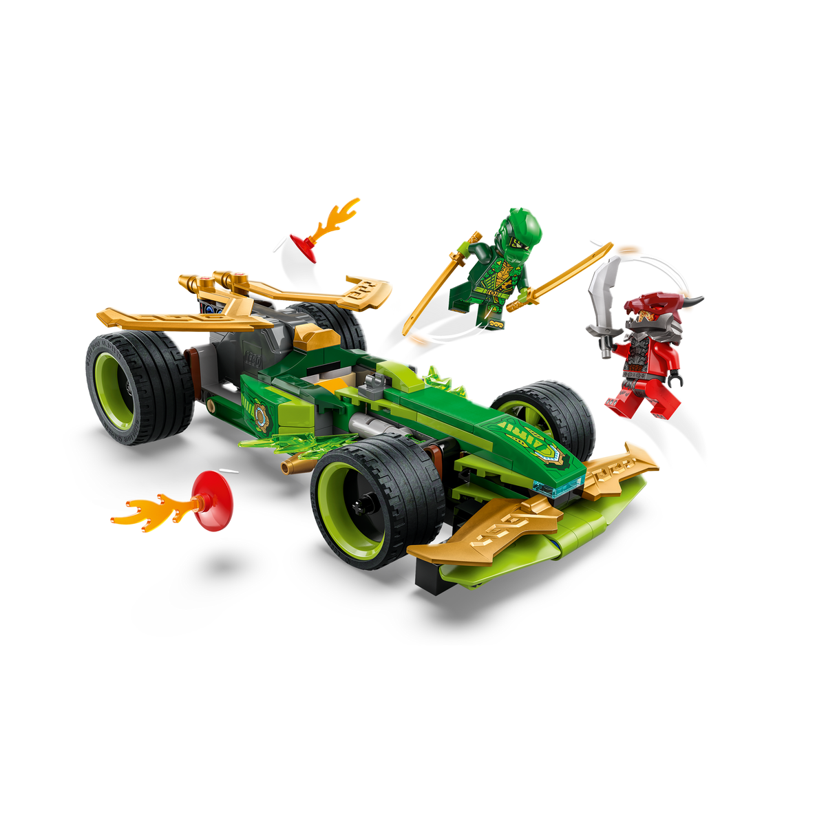 LEGO NINJAGO Carro de Corrida Pull-Back do Lloyd 71828 - imagem 3