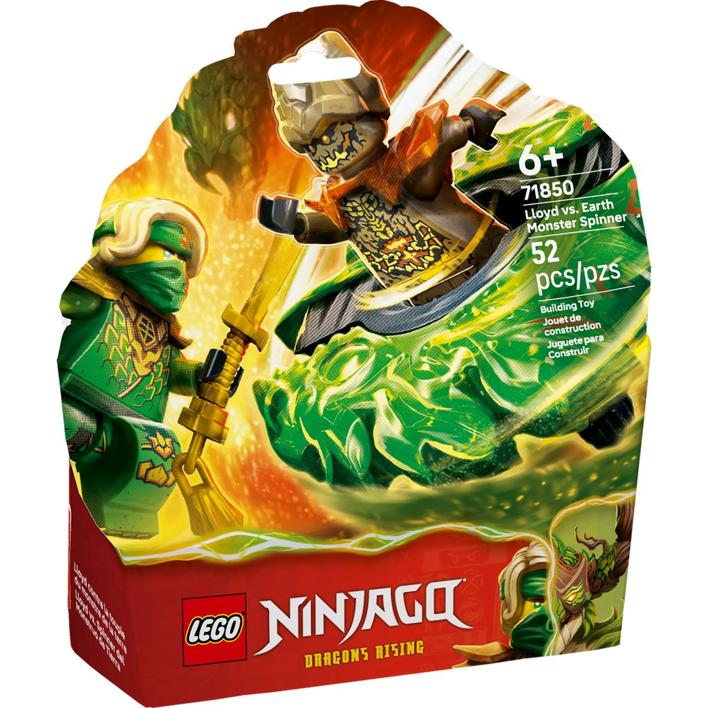 LEGO NINJAGO Lloyd contra Spinner Monstro de Terra 71850