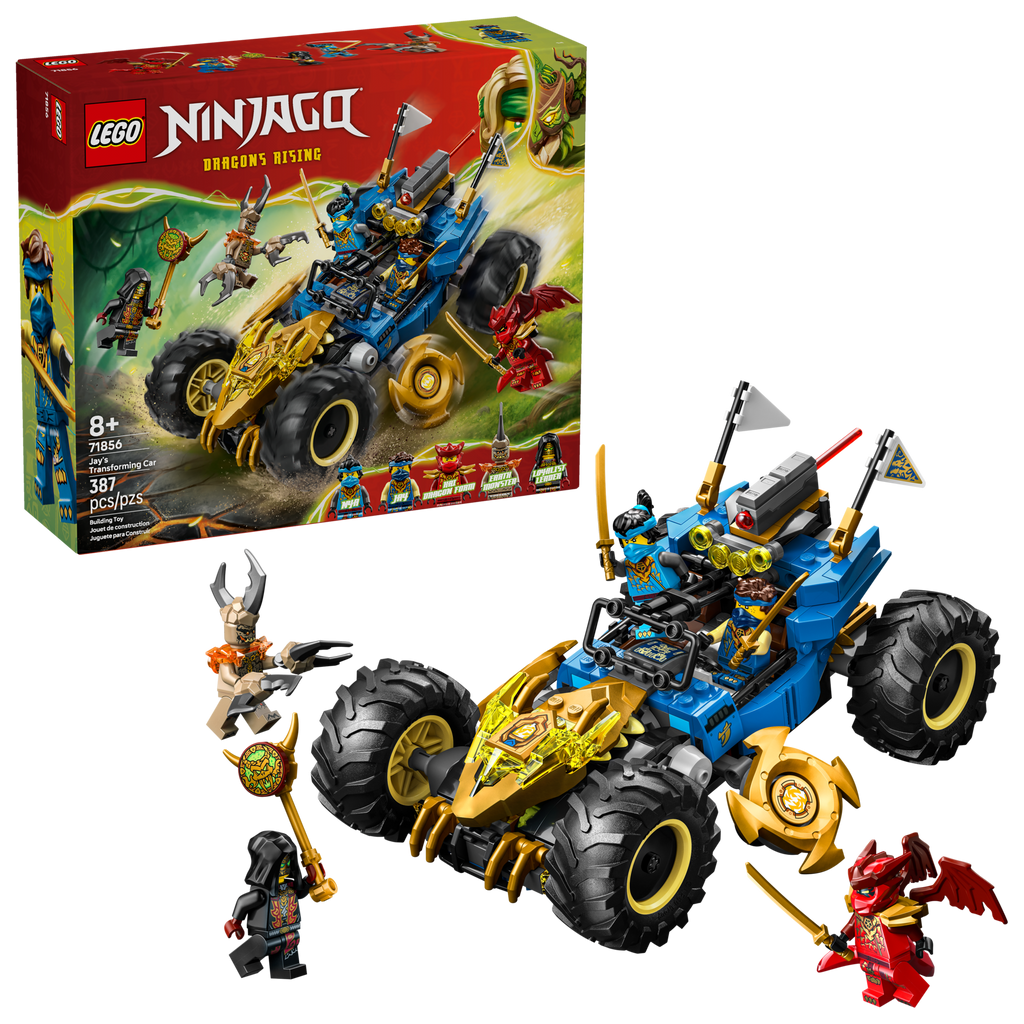 LEGO NINJAGO Carro Transformável do Jay 71856