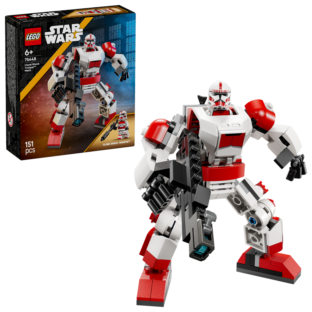 LEGO Star Wars Robô Clone Shock Trooper 75448