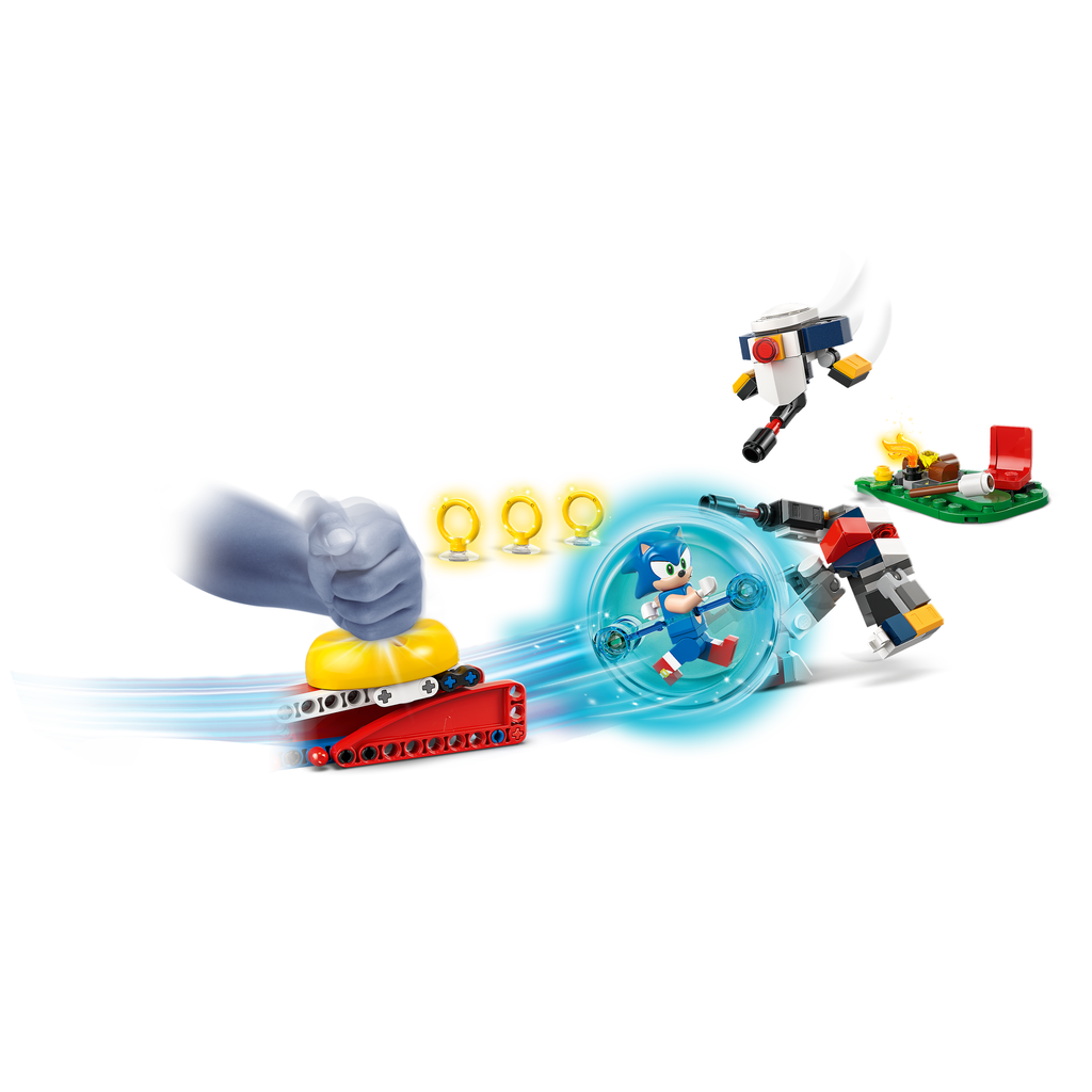 LEGO Sonic Confronto no Acampamento do Sonic 77001 - imagem 3