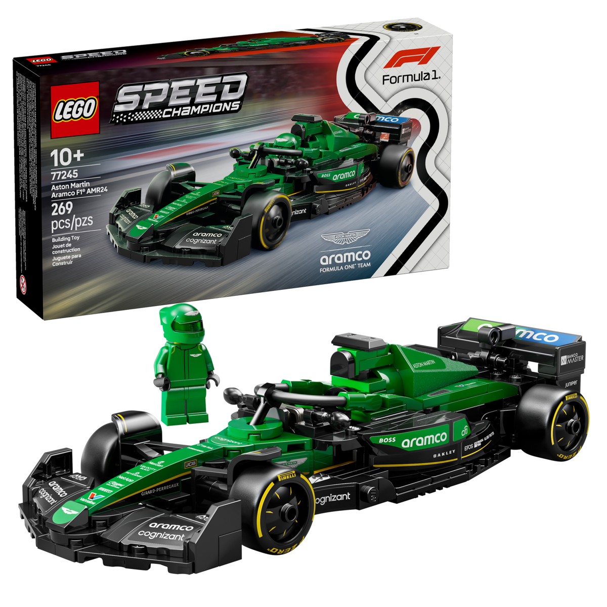 LEGO Speed Champions Aston Martin F1 AMR24 77245 - imagem 2