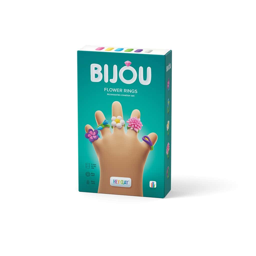 Plasticina | Bijou Flower Rings