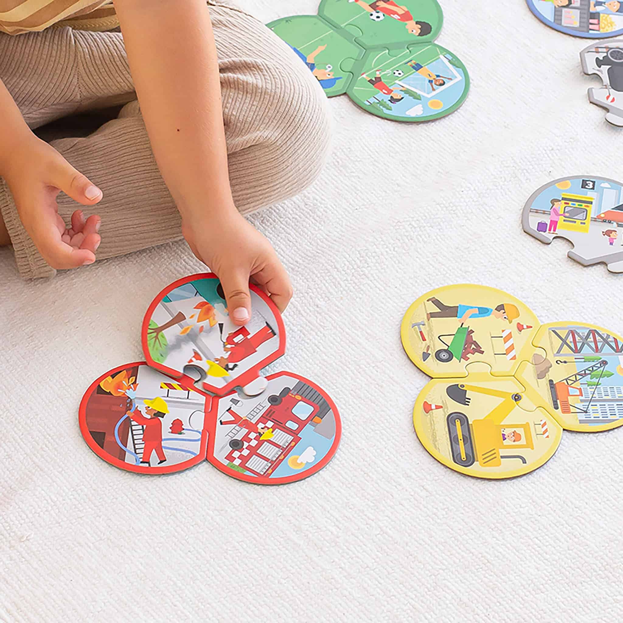 Puzzle Trio | Profissões
