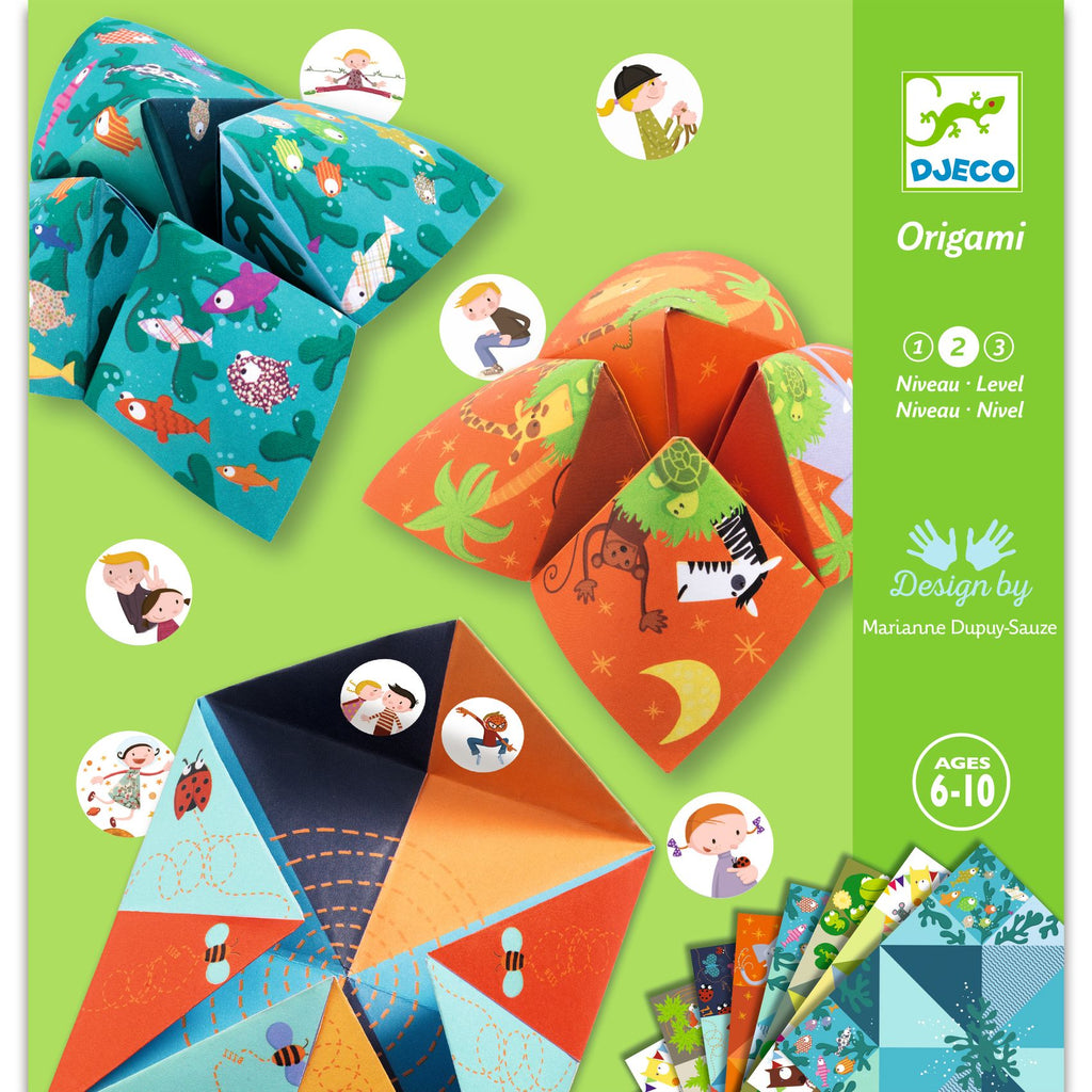 Quantos-Queres Animais | Origami com Autocolantes