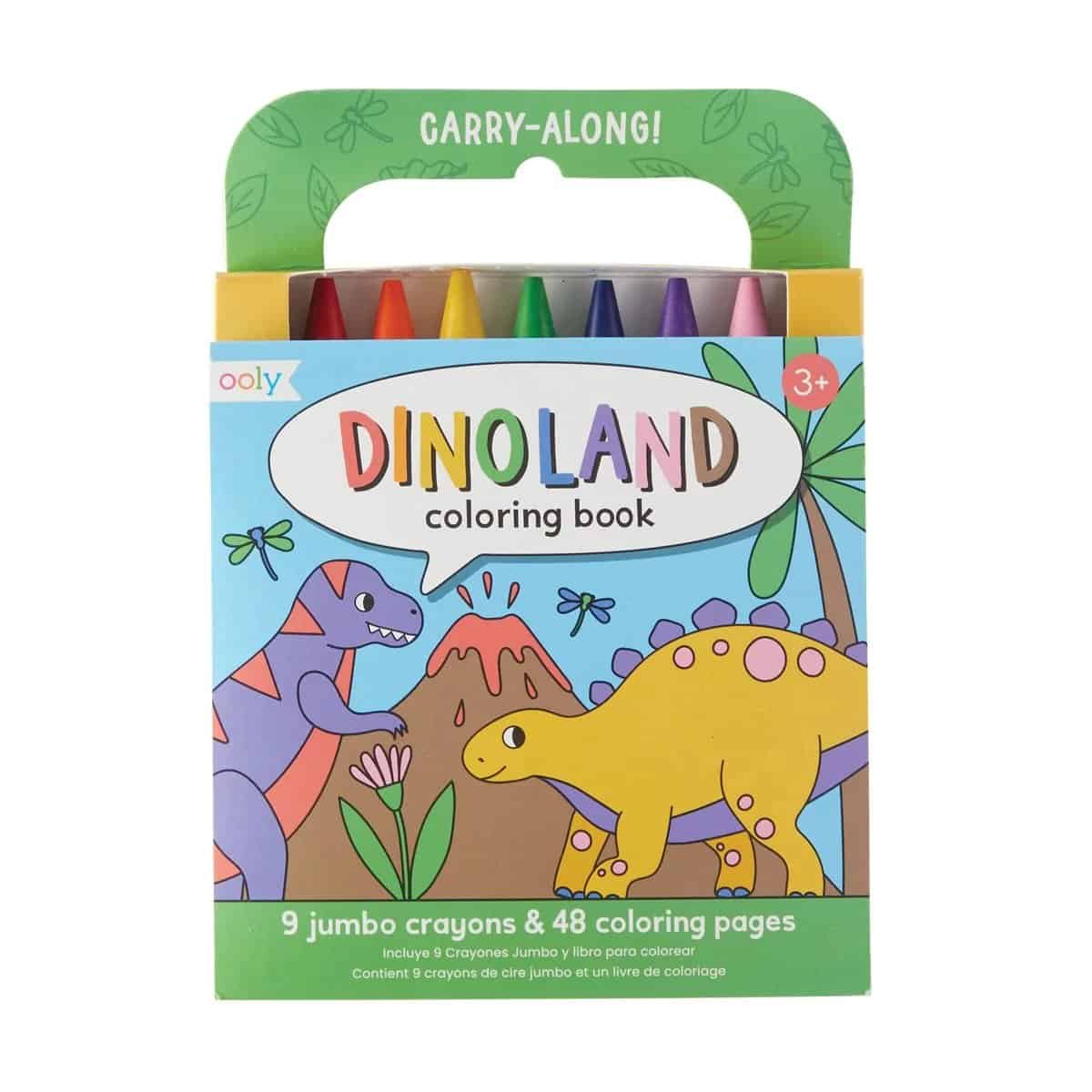 Carry Along Crayons | Coloring Book | Dinoland