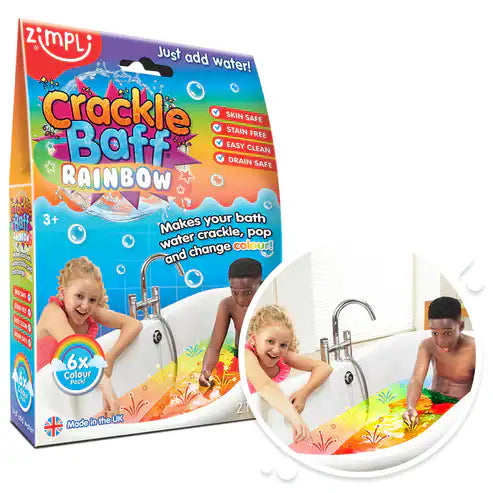 Pack 6 | Crackle Baff | Arco Íris