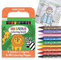 Carry Along Crayons | Coloring Book | On Safari