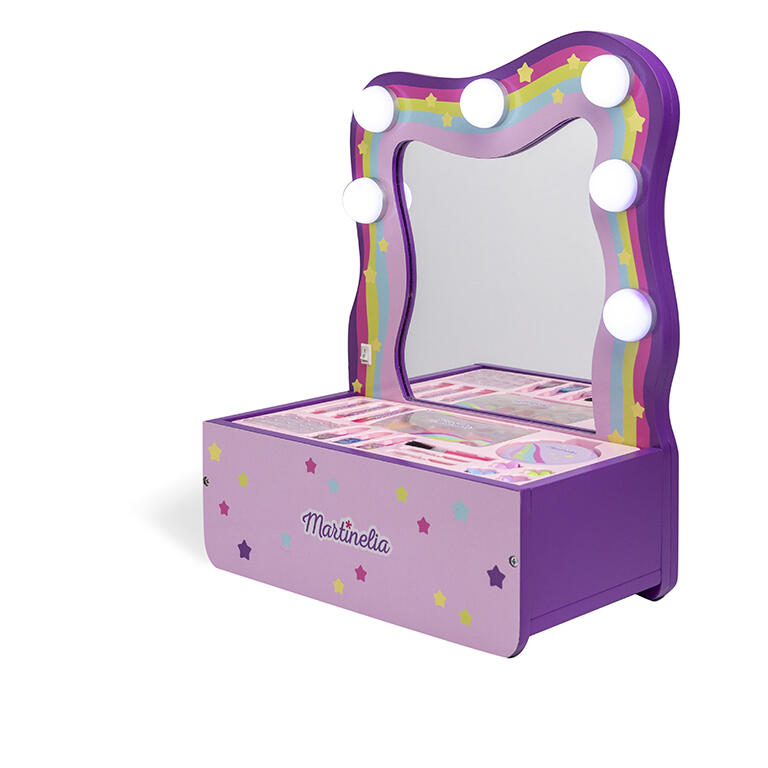 Toucador de Maquilhagem com Luz Makeup Vanity Martinelia - imagem 3