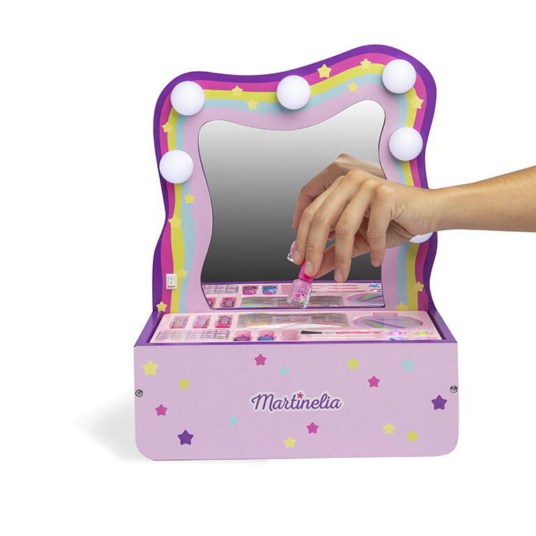 Toucador de Maquilhagem com Luz Makeup Vanity Martinelia - imagem 4