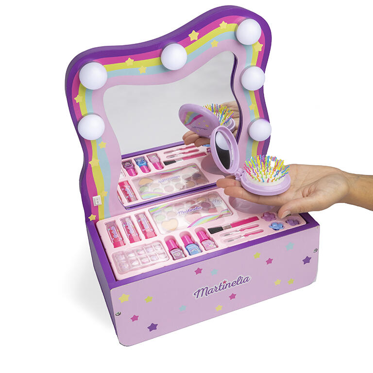 Toucador de Maquilhagem com Luz Makeup Vanity Martinelia - imagem 5