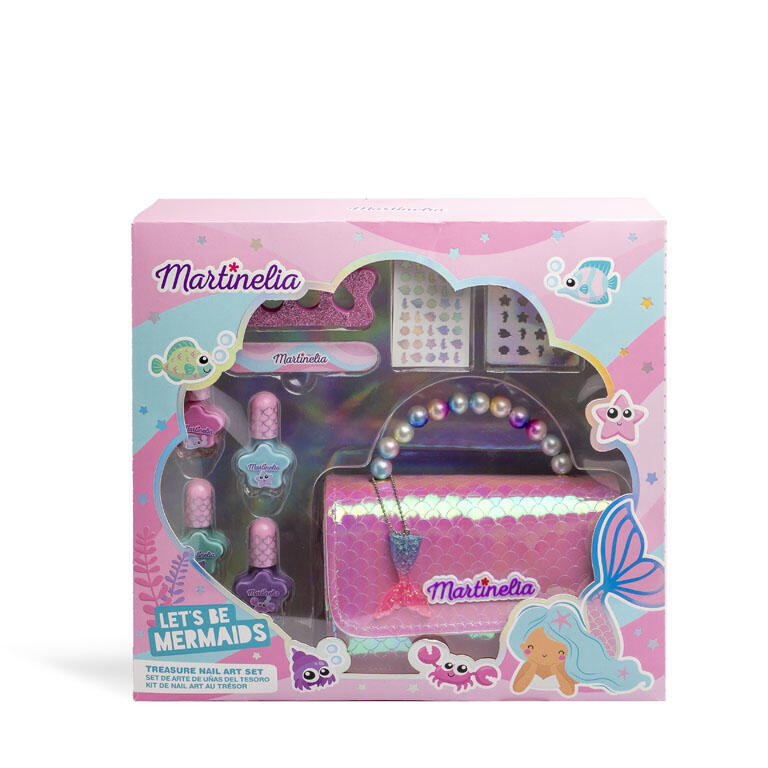 Conjunto de Nail Art Treasure Let's Be Mermaids Martinelia - imagem 2