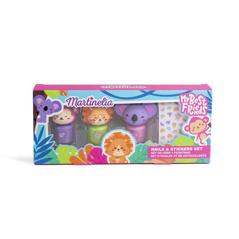 Conjunto Unhas e Autocolantes My Best Friends Martinelia - imagem 2