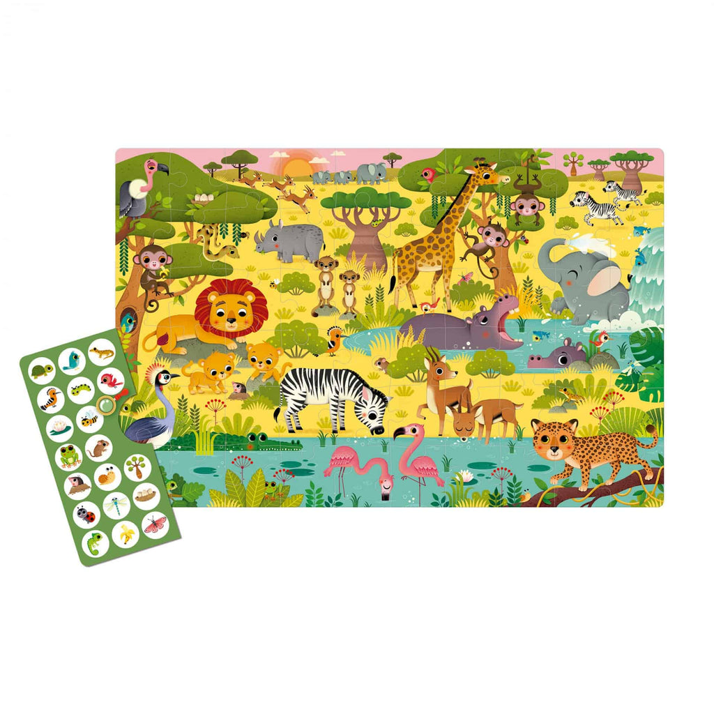 Puzzle Observação | Savana