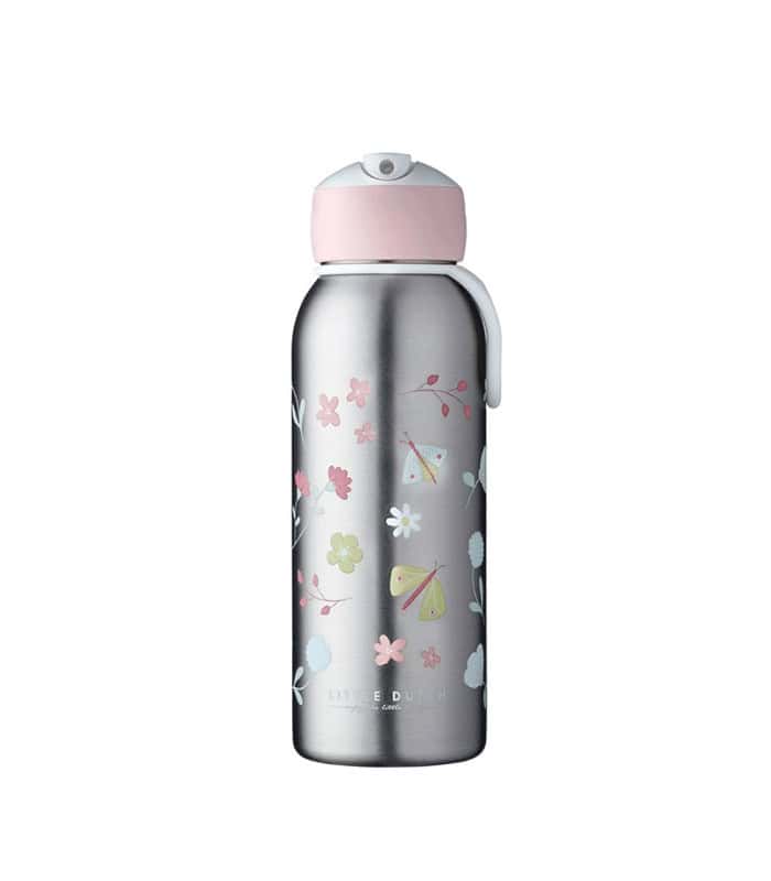 Garrafa de Aço Inoxidável | 350ml | Flowers & Butterflies