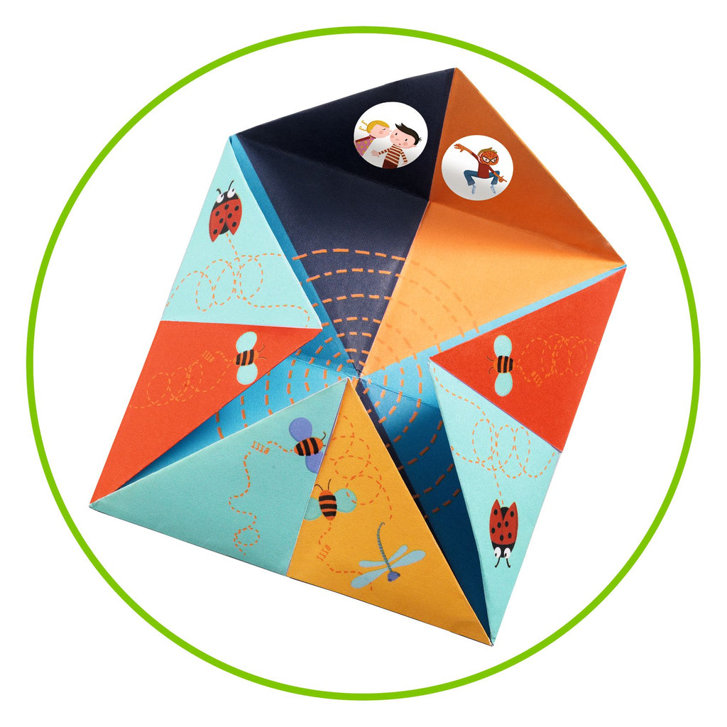 Quantos-Queres Animais | Origami com Autocolantes