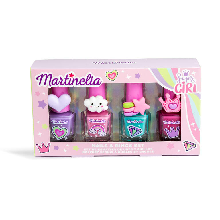 Conjunto de Vernizes com Anel Super Girl Martinelia - imagem 2
