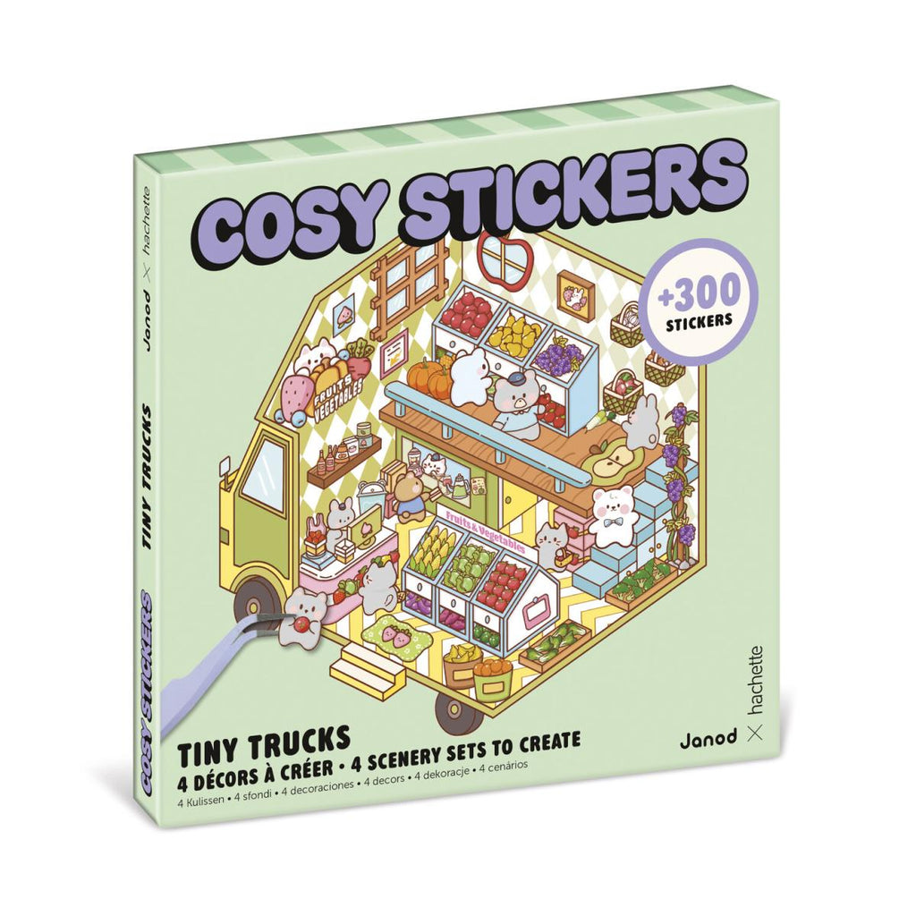 Cosy Stickers | Tiny Trucks - Janod