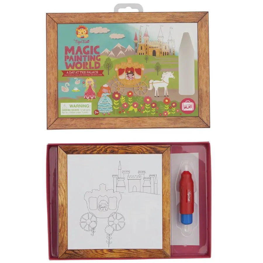 Mundo Mágico | Pintura Água | Um dia no palácio
