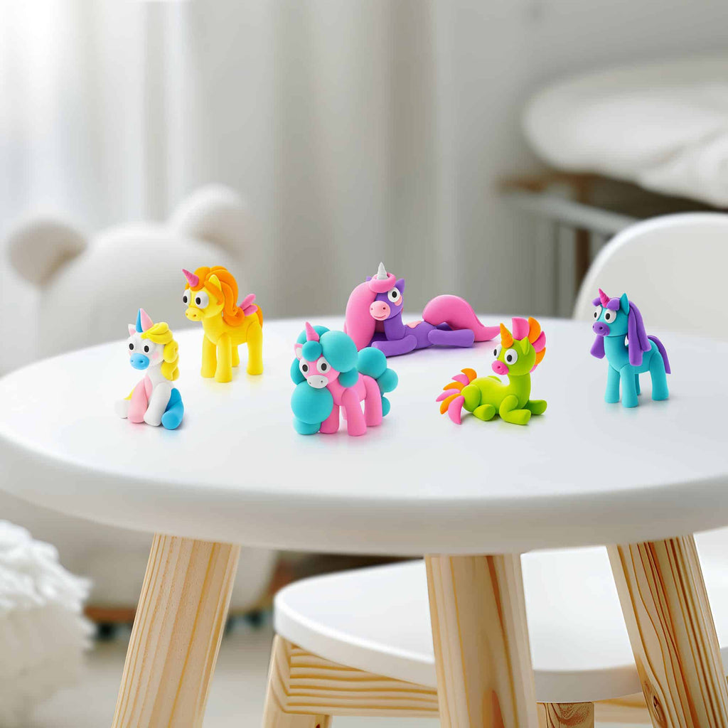 Plasticina | Rainbown Unicorns | 15 Embalagens